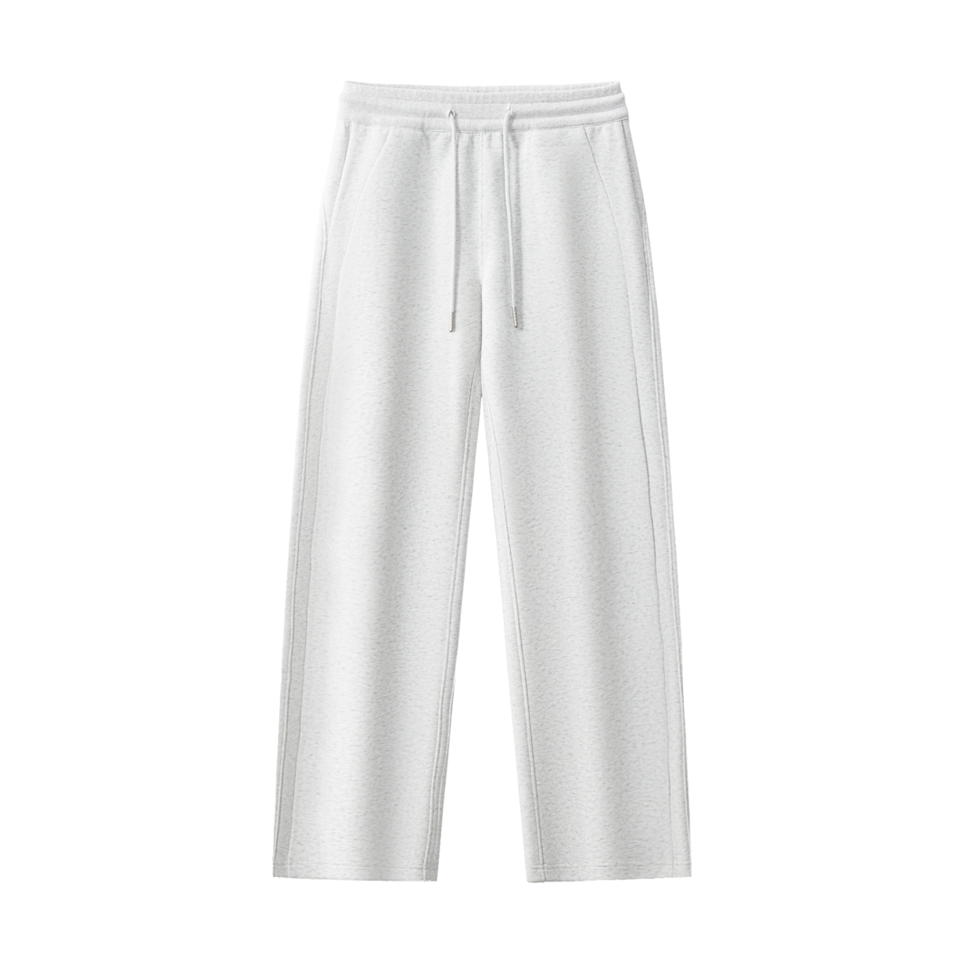 Drawstring Straight-Leg Sweatpants