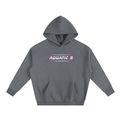 Oversize Pink Logo Hoodie