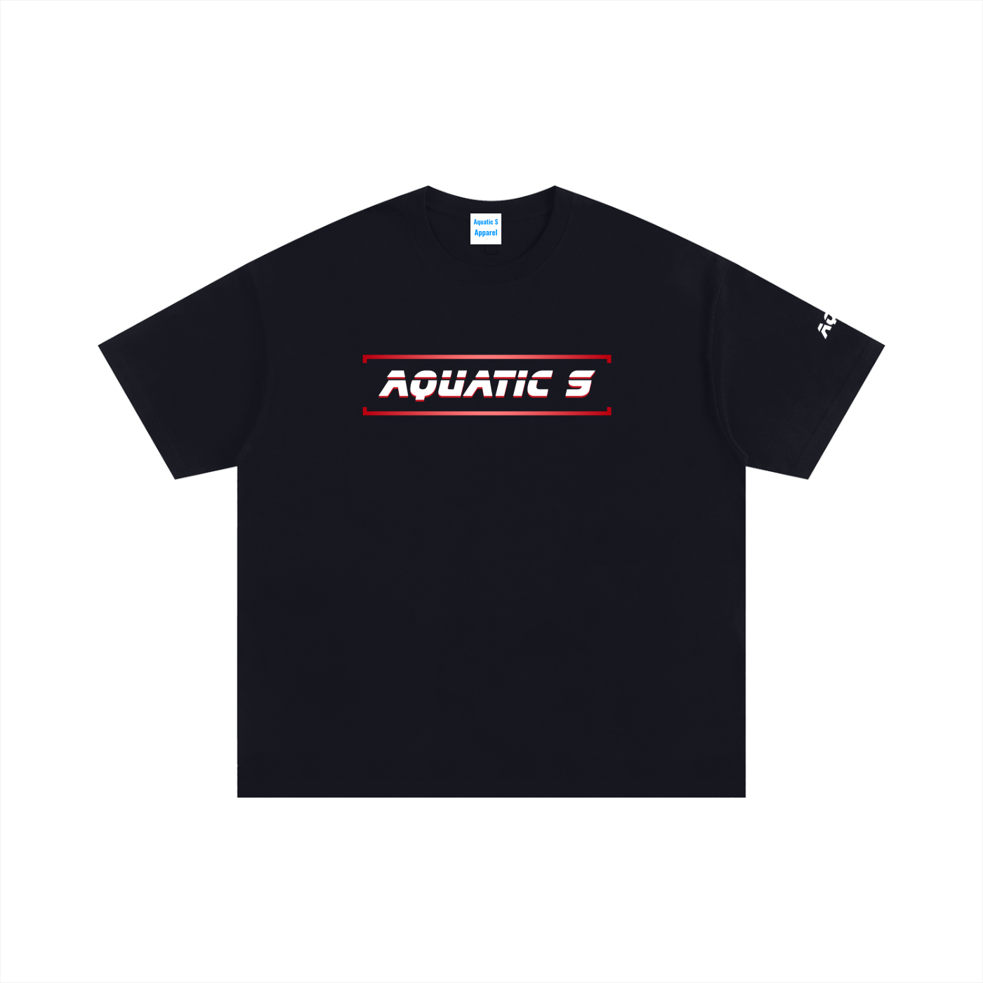 Oversized Red Cotton T-Shirt