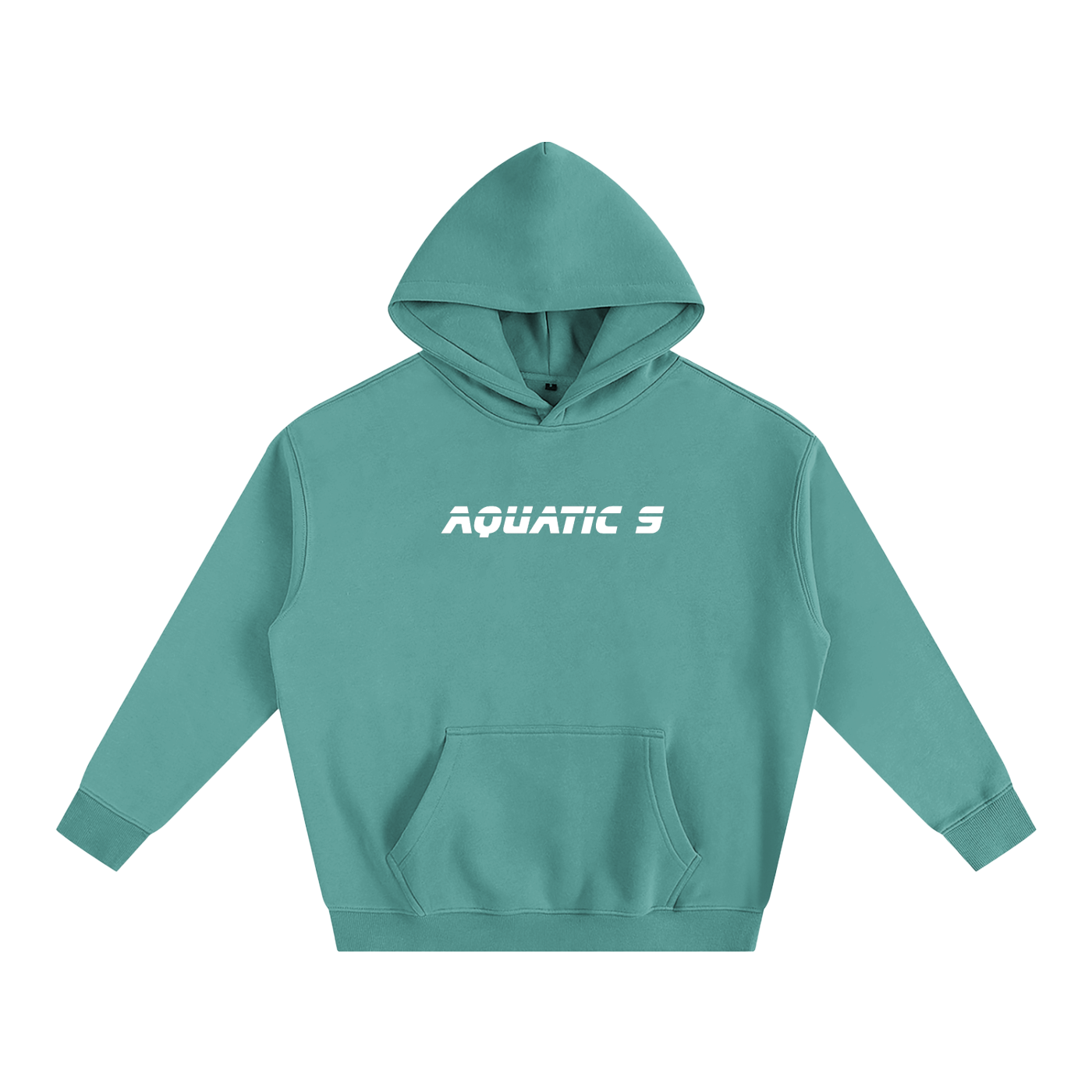 Oversize Fish Friends Logo Hoodie