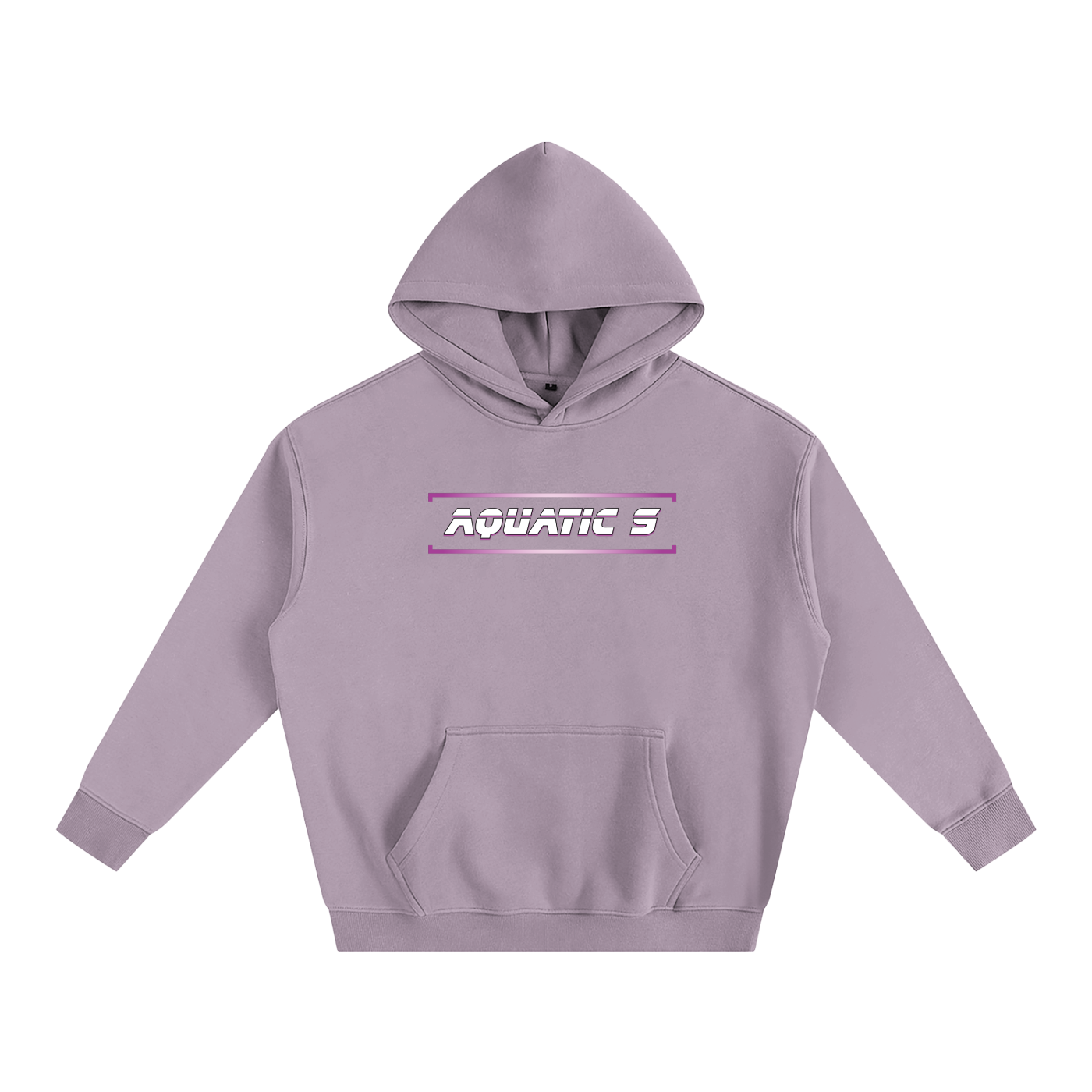 Oversize Pink Logo Hoodie