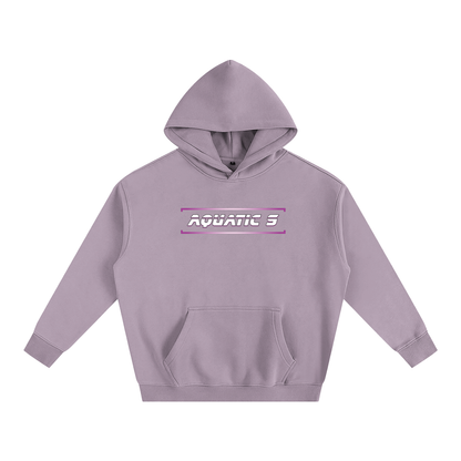 Oversize Pink Logo Hoodie