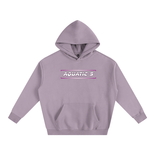 Oversize Pink Logo Hoodie