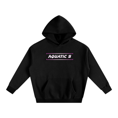 Oversize Pink Logo Hoodie