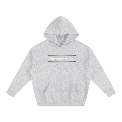 Oversize Blue Logo Hoodie
