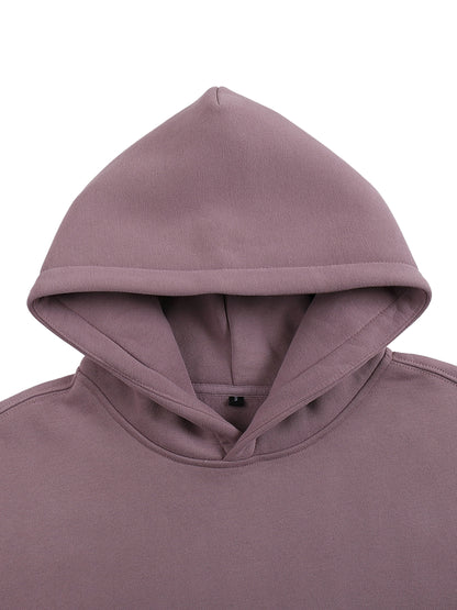 Oversize Pink Logo Hoodie